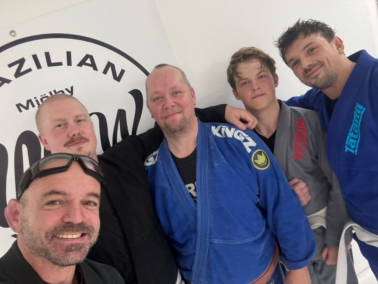Glada miner och gemenskap hos Mjölby BJJ