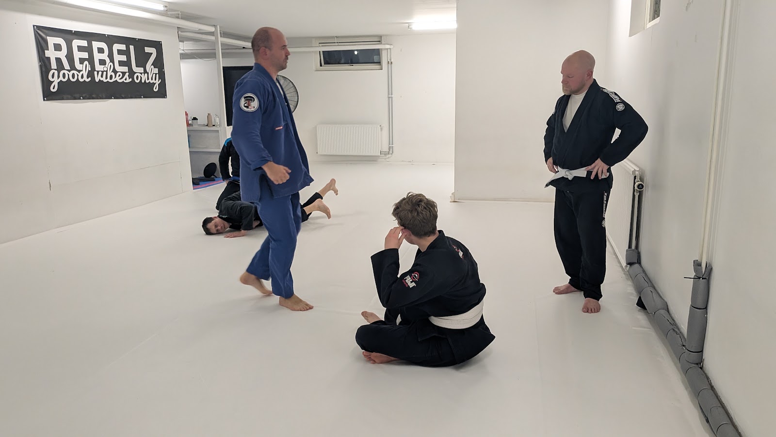 Teknikgenomgång och coachning hos Mjölby BJJ